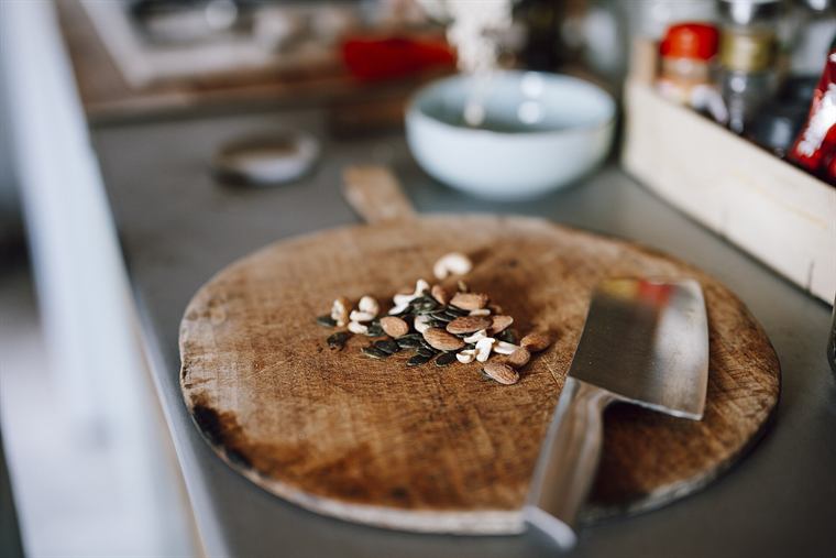 A kitchen set up for simple cooking